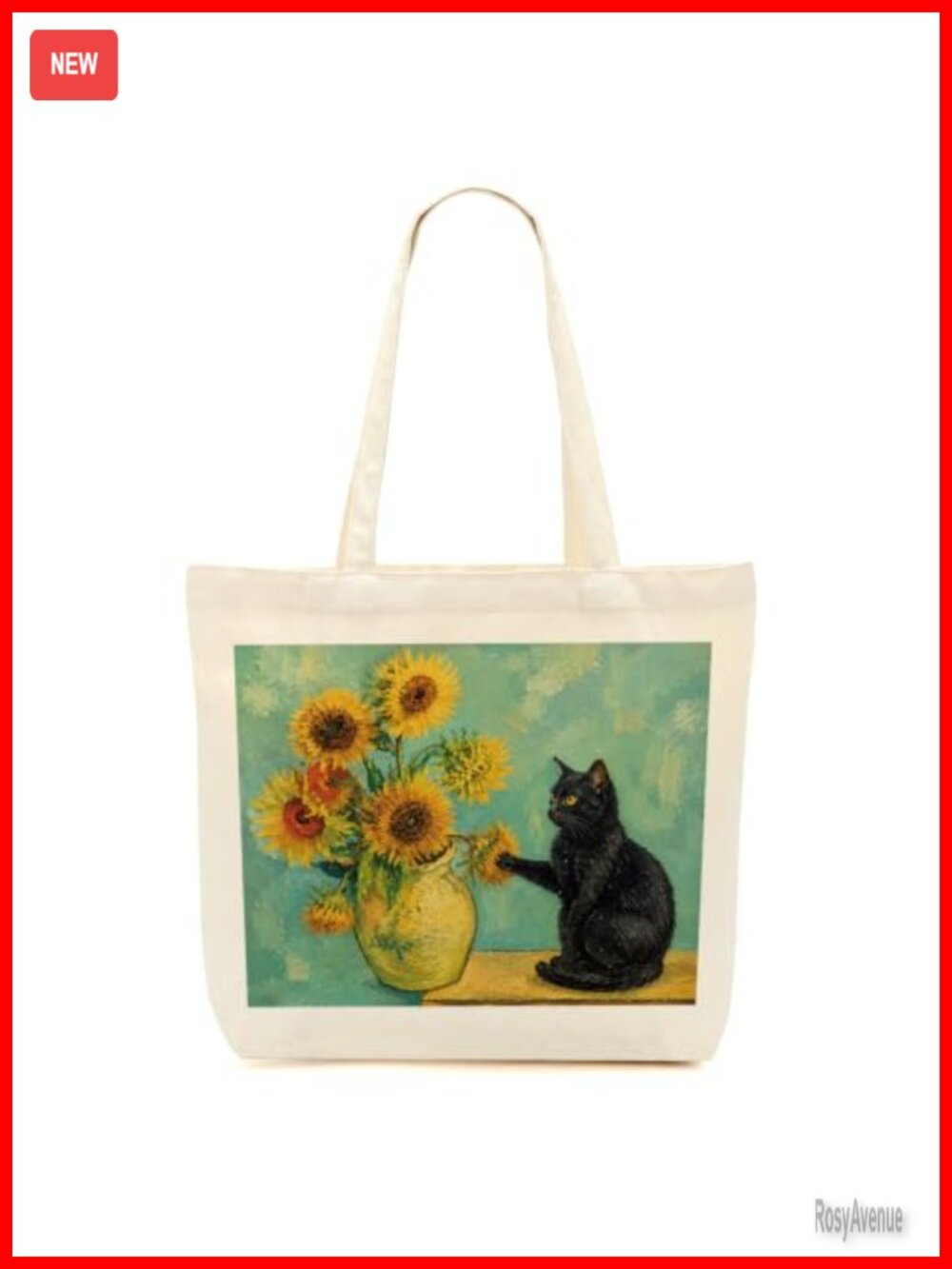 Canvas Tote Bag Funny Frog Bird Cat Gifts Women Beach Weekender Bag